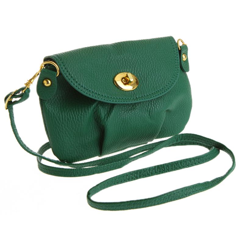 green purse